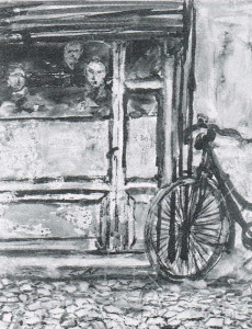 Giulio Turci, Tre dietro il vetro, 1947
